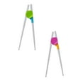 thumbnail image 1 of Leojiow 2Pcs Easy To Use Cheater Training Chopsticks For Children And Adults Learning Chopstick Detachable For Beginners One Size, 1 of 3