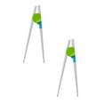 thumbnail image 1 of 2 Pairs Easy To Use Cheater Training Chopsticks For Children And Adults Learning Chopstick Detachable For Beginners One Size Abs Gift, 1 of 3