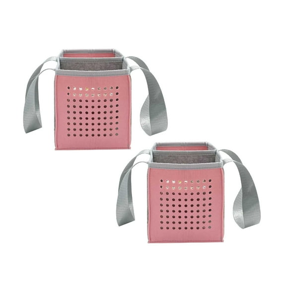 Leojiow 2Pcs Vakdon Portable Carrying Case For Toniebox Set Headphones And Charging Station Can Hold 30 40 Tonies Figures Characters Travel Storage Bag With Handle For Toniebox Access One Size