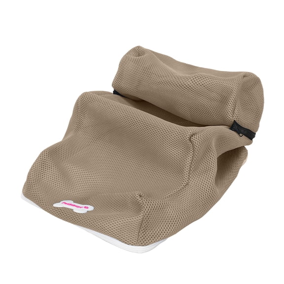 Leojiow 3 Step Dog Step Stairs Pet Ladder Cover Removable Comfortable Non Dog Ramp Staircases Suitable For Small Dogs One Size Khaki