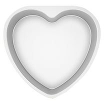 Leojiow 8 Inch Heart Shaped Cake Pan Aluminum Heart Cake M Old Nonstick Baking Cake Pan Reusable Cake Tin For Wedding Party Family Occasions Chocolate & Bread 20.3X19.2Cm Utility