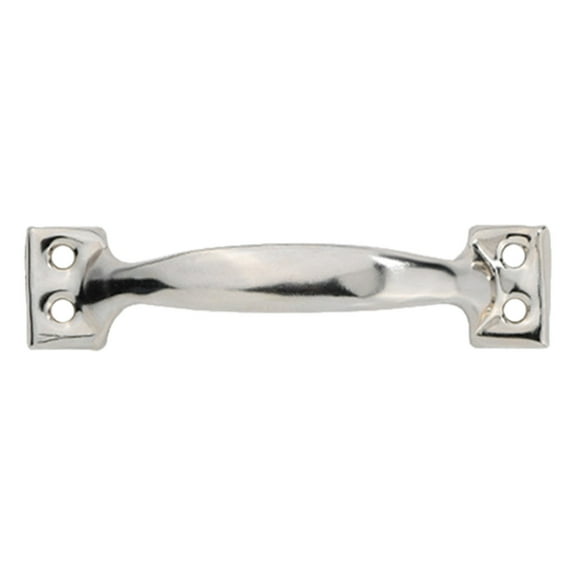 Leojiow Antique Bow Style Door Pull Handle Heavy Barn Door Handle 4 In Fence Gate Handle Coating Easy To Install Metal Sliding Door Pulls For Garage Pantry (4 Styles) C 9.8X2X2.3Cm