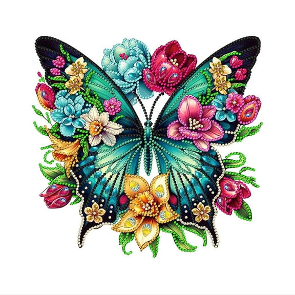 Leojiow Diy Tabletop Art Painting Kit,Special Shaped Rhinestone Desk Placement Ornament,Home Stand Up Gem Painting Craft Kit One Size Utility