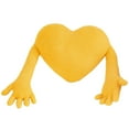 thumbnail image 1 of Leojiow Heart Pillow Heart Decorative Pillow Pillow With Arms Heart Stuffed Cushion Decorative Throw Pillow For Living Room Car Sofa Couch 50X40Cm Valentines Day Decorations, 1 of 7