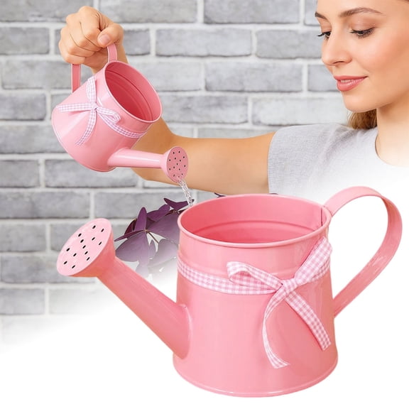 Leojiow Metal 1L Watering Can Watering Sprinkling Can Gardening For Outdoor Indoor Garden 12Cm Home Decor
