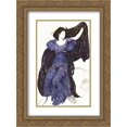 thumbnail image 1 of Leon Bakst 2x Matted 20x24 Gold Ornate Framed Art Print 'Narcisse- Nymph Echo ', 1 of 2