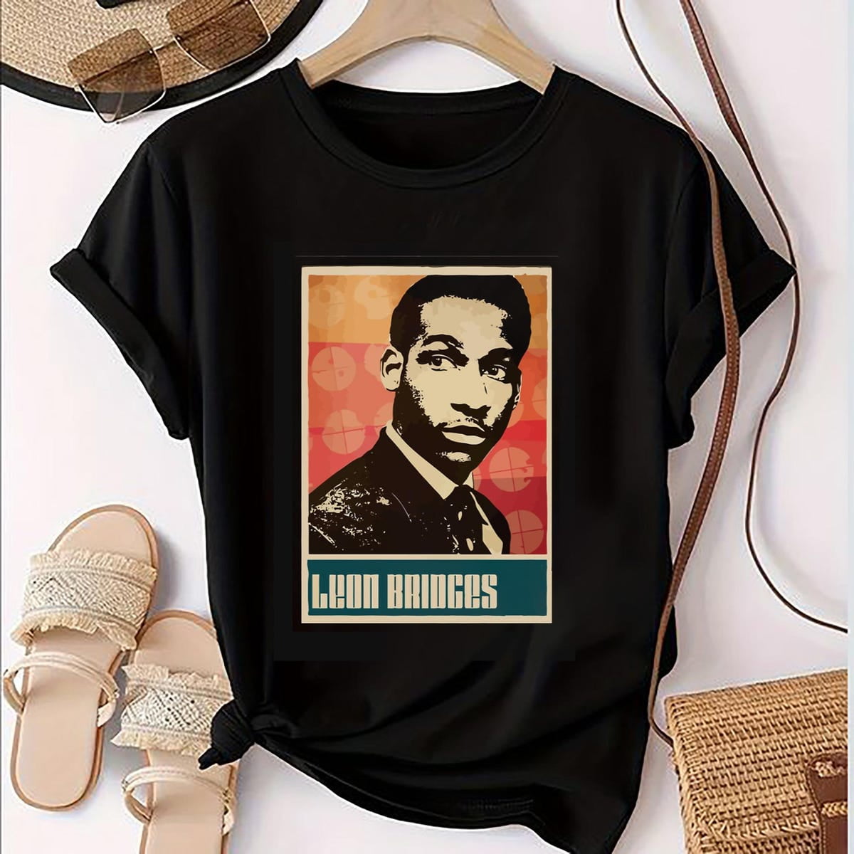Leon Bridges 2025 Fan Gift, Leon Bridges Classic Shirt, The Leon Tour