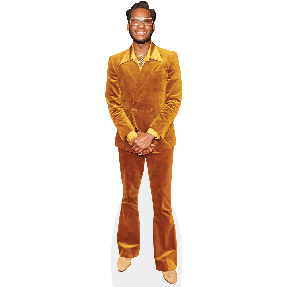 Leon Bridges (Gold) Mini Cardboard Cutout Standee