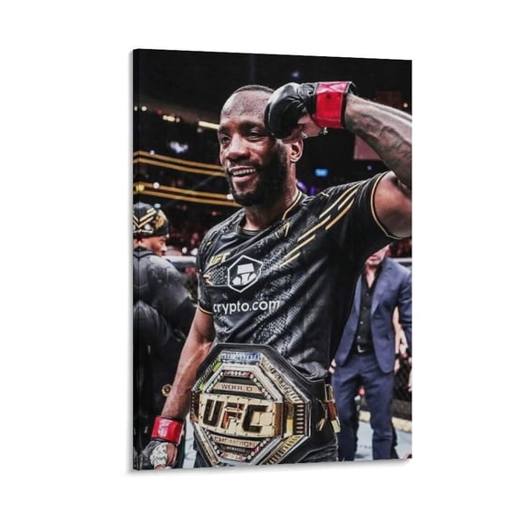 Leon Edwards Canvas Poster Art Poster Canvas Painting Decor Wall Print Photo Gifts Home Modern Decorative Posters 24x36inch(60x90cm)