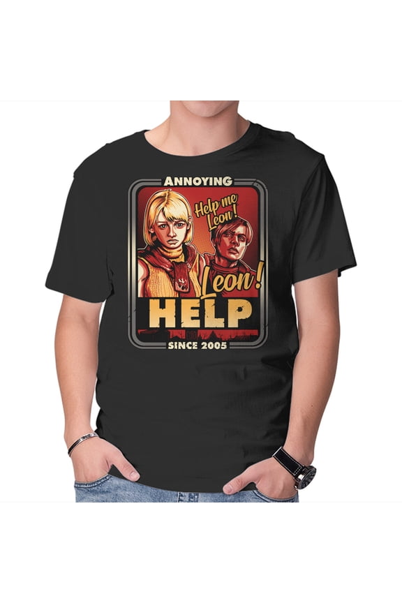 Leon Help Unisex T-Shirt Tee Sweatshirt Hoodie Tank Top