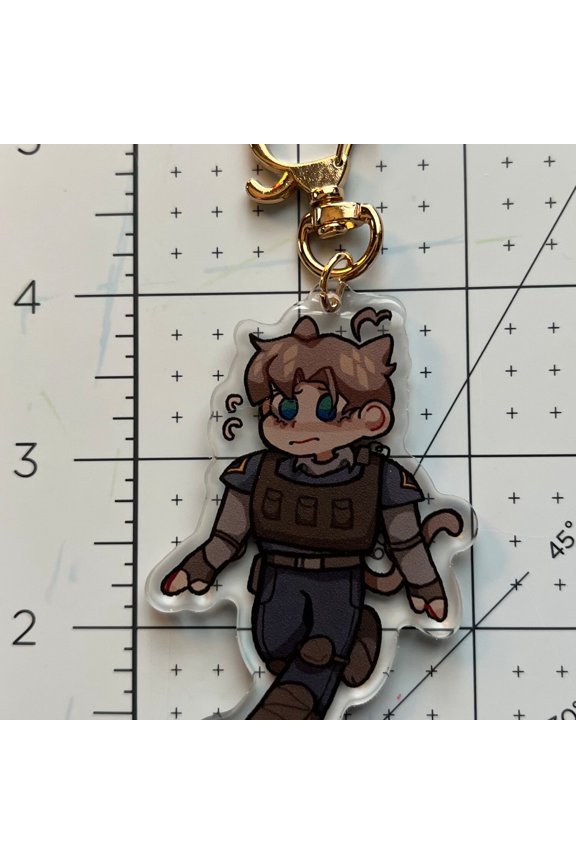 Leon Kennedy Keychain (1 keychain)