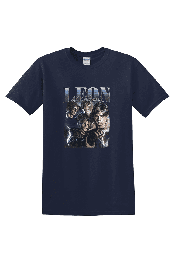 Leon Kennedy Resident Evil Gaming Character T-Shirt