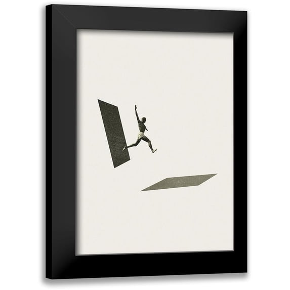 Leon, Maarten 11x14 Black Modern Framed Museum Art Print Titled - Not the one to wait