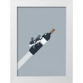 thumbnail image 1 of Leon, Maarten 11x14 White Modern Wood Framed Museum Art Print Titled - We ride until dawn, 1 of 4