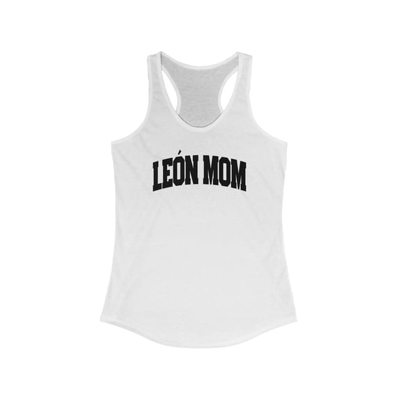 Leon Mom Mother's Day Tank Top Gifts Shirt Womens Sleeveless
