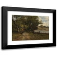 thumbnail image 1 of Leon Richet 14x11 Black Modern Framed Museum Art Print Titled - River, 1 of 5