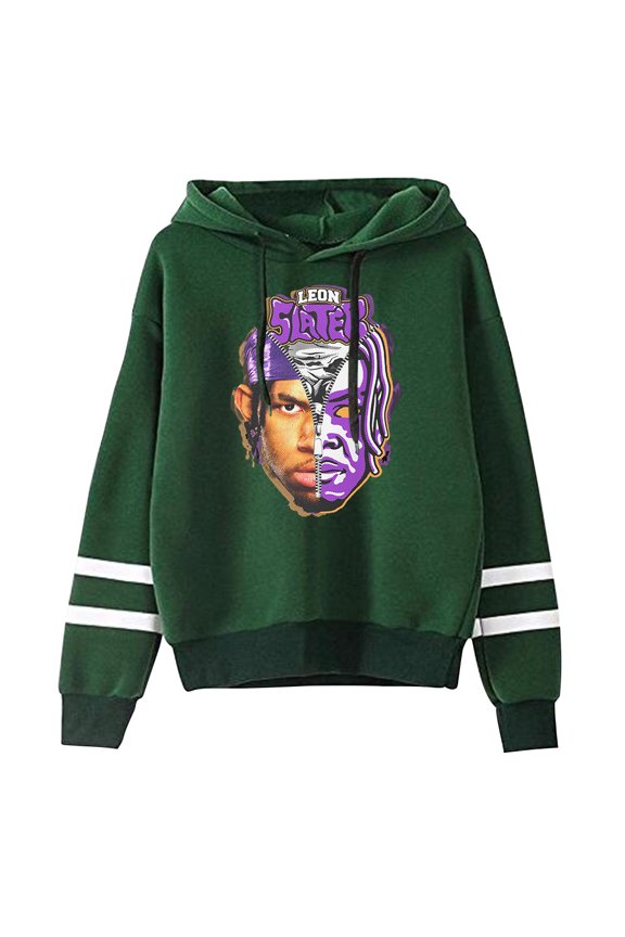 Leon Slater Hoodie Unisex Fashion Casual Long Sleeve Sweatshirt