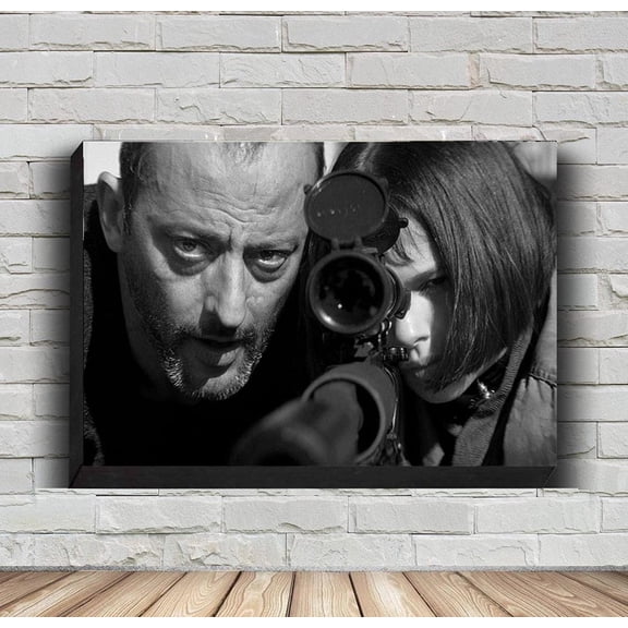 Leon The Professional Movie Poster, Wall Art, Unframed Paper Poster 8x10in