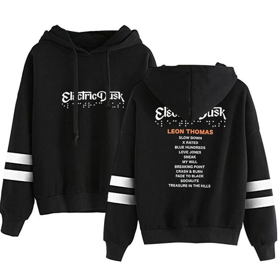 Leon Thomas Electric Dusk Merch Men/Women Hooded Sweet Streetwear Hooded Long Sleeve