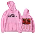thumbnail image 1 of Leon Thomas III Mutts Don't Heel Tour Merch Hoodie Unisex Fashion Long Sleeve Casual Sweatshirt,S,Pink, 1 of 2