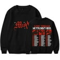 thumbnail image 1 of Leon Thomas Mutts Don't Heel Tour 2025 Crewneck Sweatshirts Women Men HipHop Long Sleeve Tee, 1 of 5