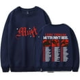 thumbnail image 1 of Leon Thomas Mutts Don't Heel Tour 2025 Crewneck Sweatshirts Women Men HipHop Long Sleeve Tee, 1 of 6