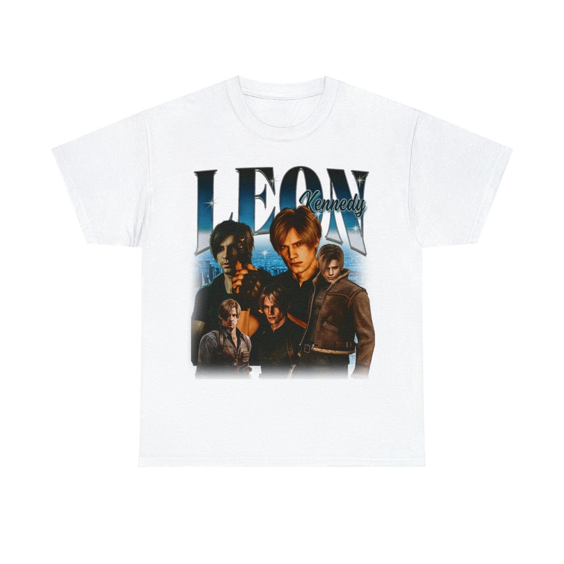 Leon Vintage T-Shirt, Leon Kenedy Graphic T-shirt, Retro Leon Vintage T-Shirt, Leon Kenedy Graphic T-shirt, Retro
