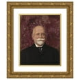 thumbnail image 1 of Leon Wyczółkowski 20x24 Gold Ornate Framed and Double Matted Museum Art Print Titled - Portrait of Leon Biliński (1914), 1 of 4