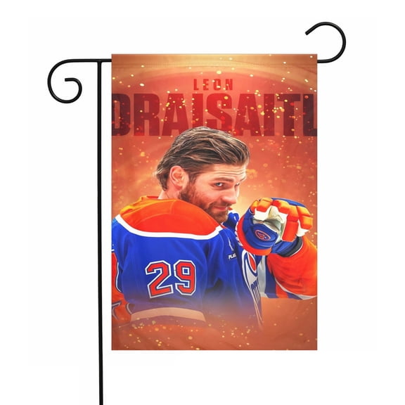 Leon and Draisaitl garden flag perfect for outdoor decoration28"x40"
