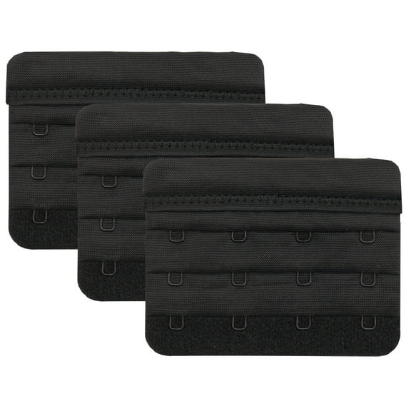 LeonHien Women's Bra Extenders 4 Hook, Soft and Comfortable Bra Strap Extension