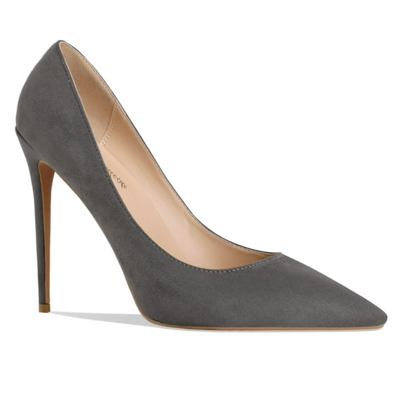 Leona - Women's Classic & Sexy Pointed Toe Slip on Pumps with 5" Stiletto High Heels. Handmade to perfection. Size 8