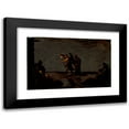 thumbnail image 1 of Leonaert Bramer 14x11 Black Modern Framed Museum Art Print Titled - The Liberation of Saint Peter (circa 1625), 1 of 5