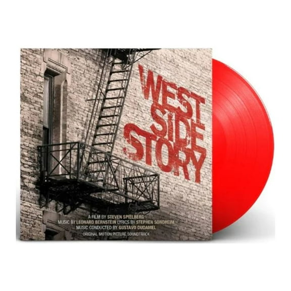 Leonard Bernstein - West Side Story Soundtrack - Red Colored Vinyl with Poster - Music & Performance