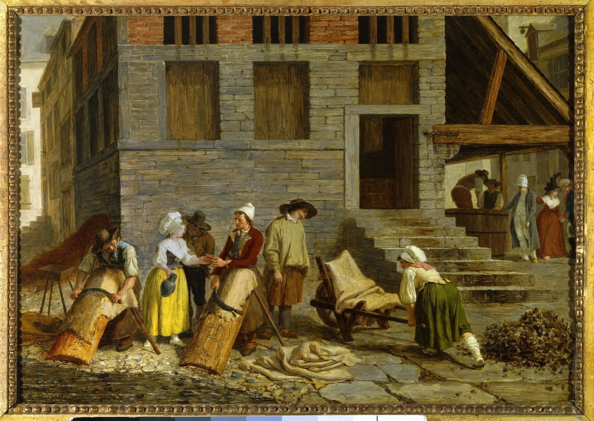 Leonard Defrance (1735-1806) French School Canvas Art - (36 x 24)