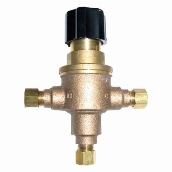 Leonard Exposed Point Of Use Mixing Valve 3/8 In. Compression Lead Free