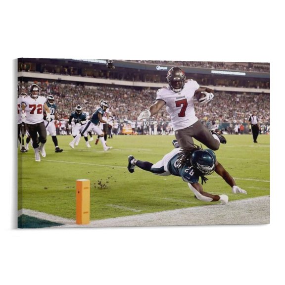 Leonard Fournette Canvas Poster Canvas Wall Art Poster Decorative Bedroom Modern Home Print Picture Artworks Posters 12x18inch(30x45cm)