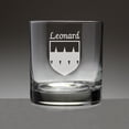 thumbnail image 1 of Leonard Irish Coat of Arms Tumbler Glasses - Set of 4 (Sand Etched), 1 of 2