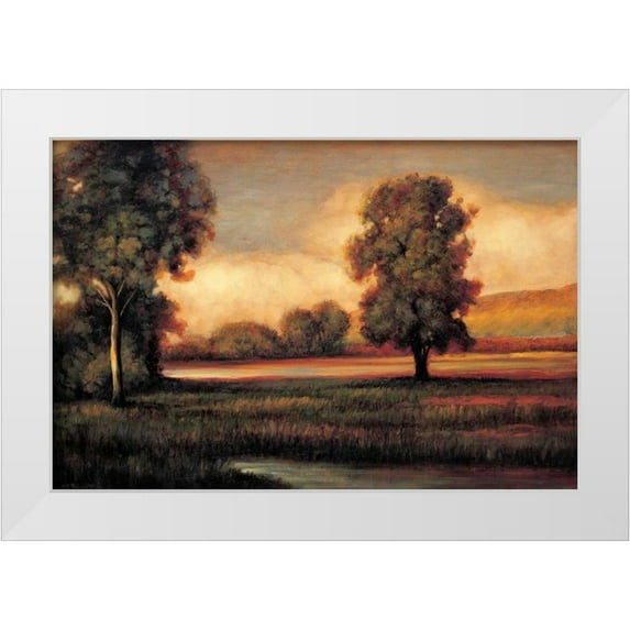 Leonard, Jeffrey 24x17 White Modern Wood Framed Museum Art Print Titled - Its a Beautiful Day II