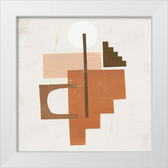 Leonard, Sarah 15x15 White Modern Wood Framed Museum Art Print Titled - Emphasis I