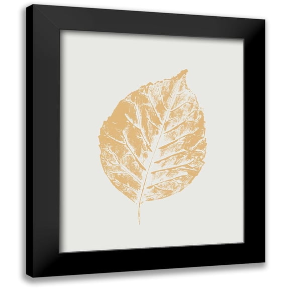 Leonard, Sarah 15x18 Black Modern Framed Museum Art Print Titled - Colour Leaf Print I