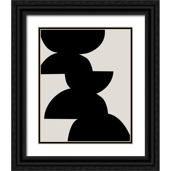 Leonard, Sarah 15x18 Black Ornate Wood Framed with Double Matting Museum Art Print Titled - Balance Together
