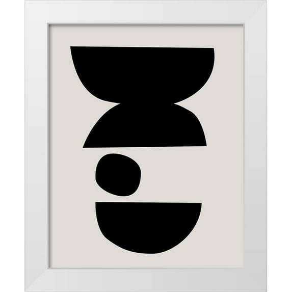 Leonard, Sarah 15x18 White Modern Wood Framed Museum Art Print Titled - Framed Movement