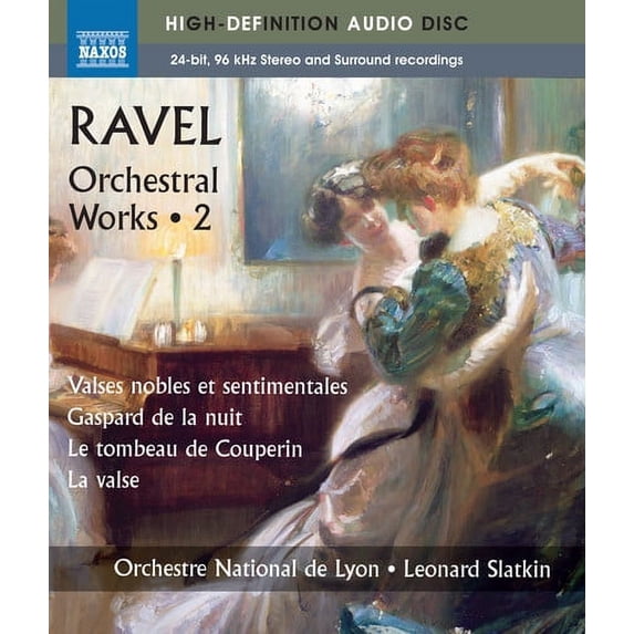 Leonard Slatkin - Orchestral Works 2 - Valses Nobles Et Sentimentale - Music & Performance - Blu-ray