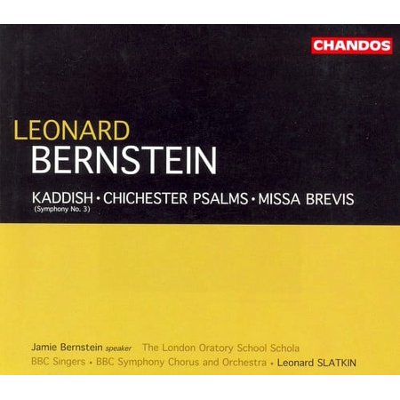 Leonard Slatkin - Symphony 3 Kaddish / Chichester Psalms - Music & Performance - CD
