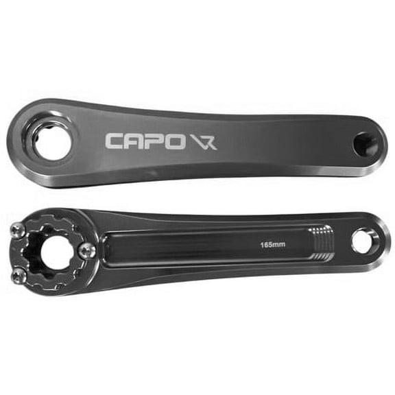 Leonardi Capo 8-Bolt Crank Arms 165mm-Titan (Spindle Separate)