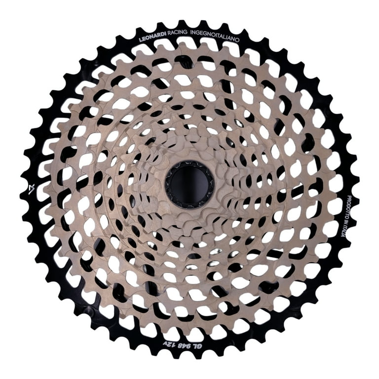 Leonardi General Lee 12sp Cassette, 9-48t - Black/Black NLA