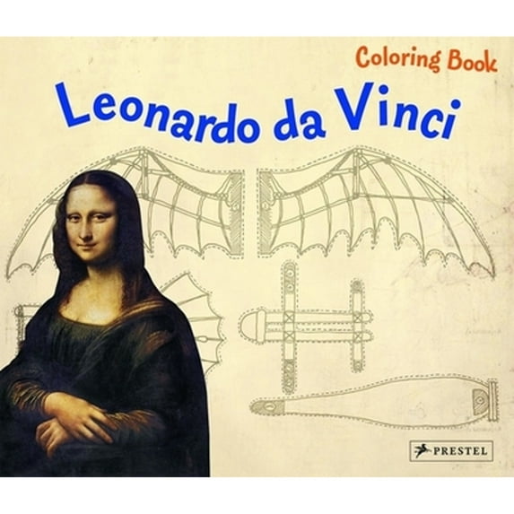 Pre-Owned Leonardo Da Vinci Coloring Book (Paperback) 3791370650 9783791370651