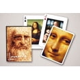 thumbnail image 1 of Leonardo Da Vinci (Mona Lisa, Angels) Playing Cards by Piatnik, 1 of 1