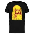 thumbnail image 1 of Leonardo Da Vinci Self-Portrait T-Shirt Men -Image by Shutterstock, Male 4X-Large, 1 of 4
