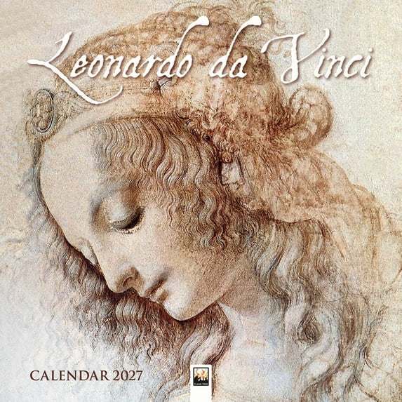 Leonardo Da Vinci Wall Calendar 2027 (Art Calendar), (Paperback)